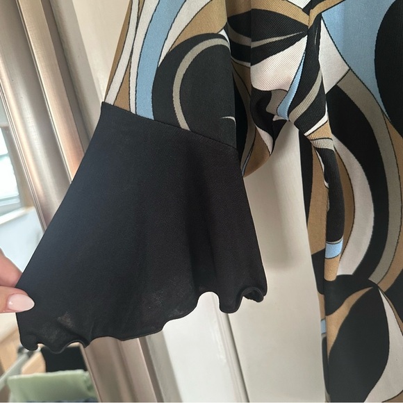 Beware Y2K Groovy Blouse: Size: XL. Multicolor. - Picture 2 of 5